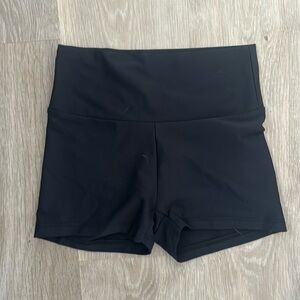 Skatie Navy Black Biker Short